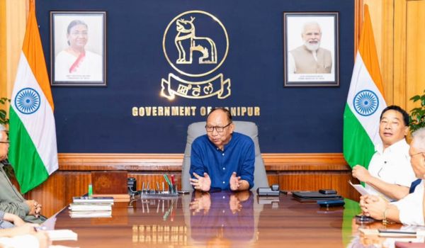 UNC delegation meets Manipur CM over law and order situation