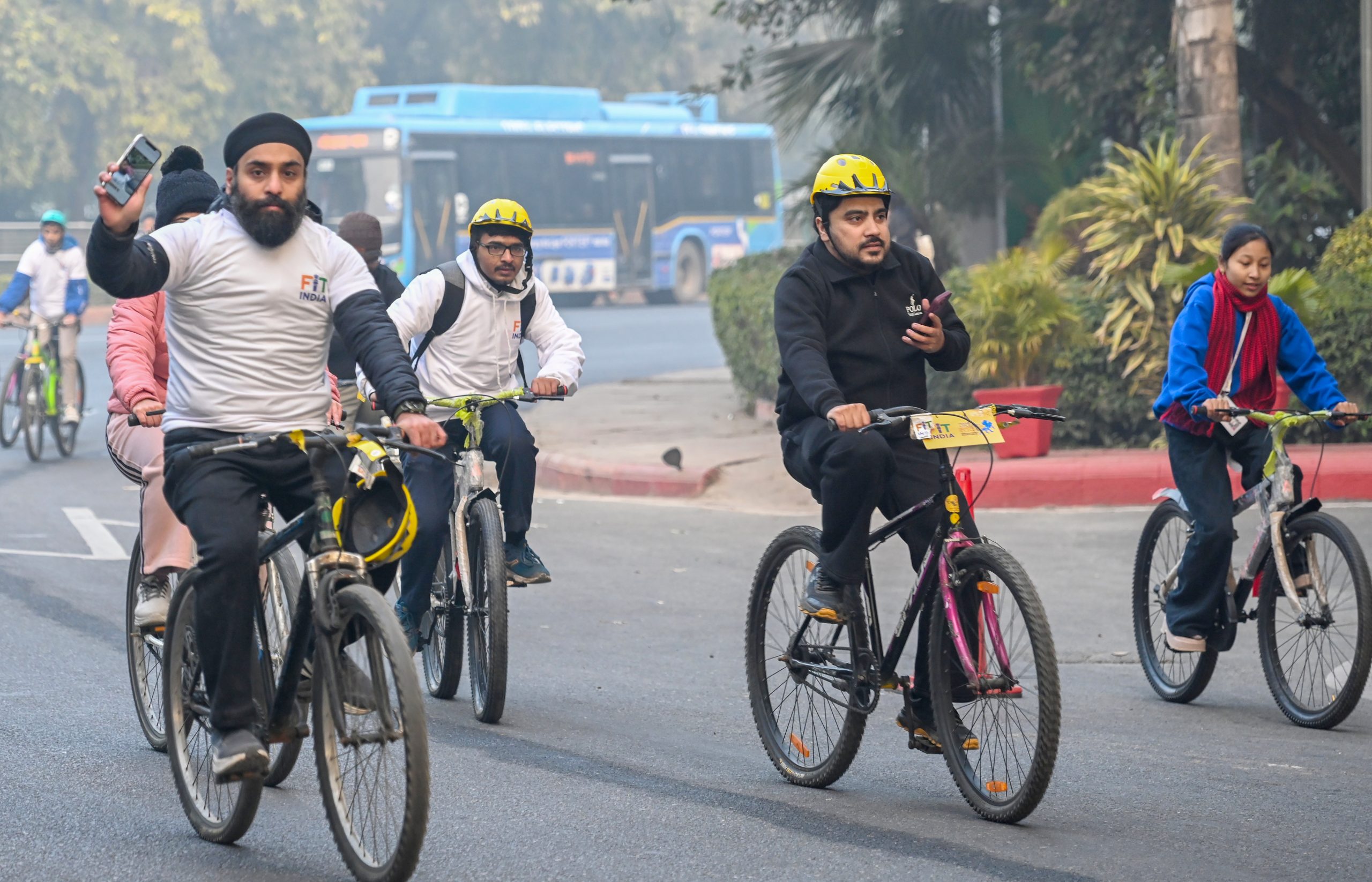 বাৰাণসীত ‘ফিট ইণ্ডিয়া চাণ্ডেজ অন চাইকেল’ৰ ৯৪ সংখ্যক সংস্কৰণ অনুষ্ঠিত