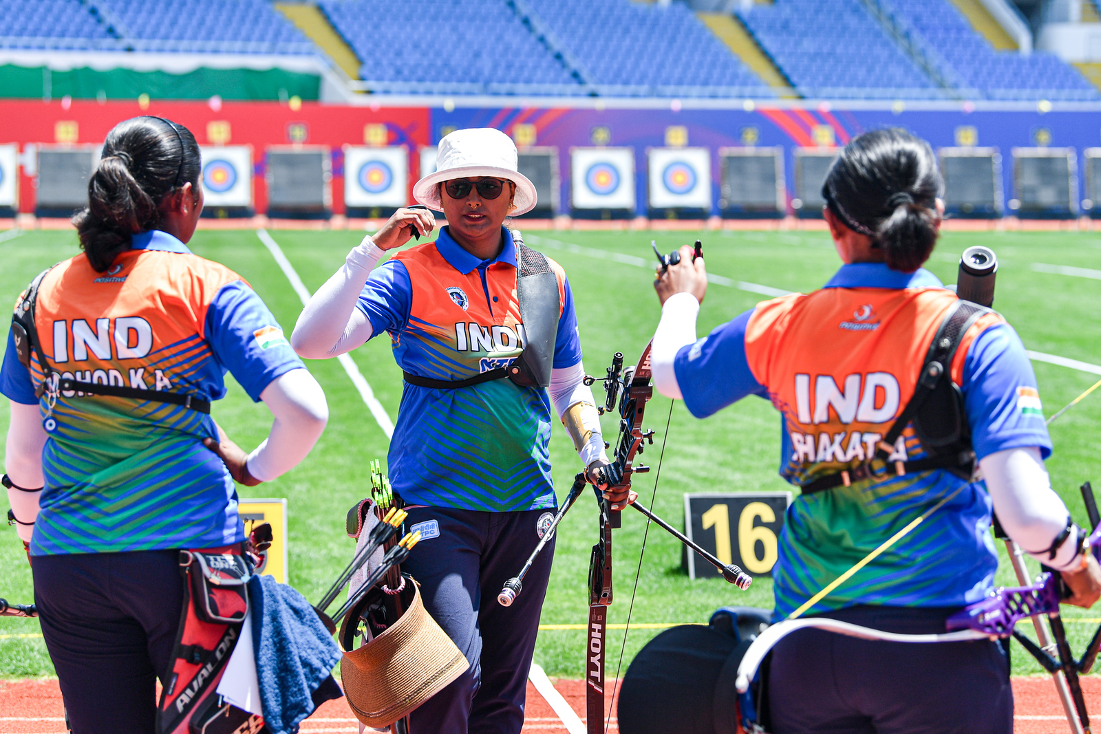 India beat China in shoot-off to win women’s recurve team gold at Archery World Cup in Shanghai