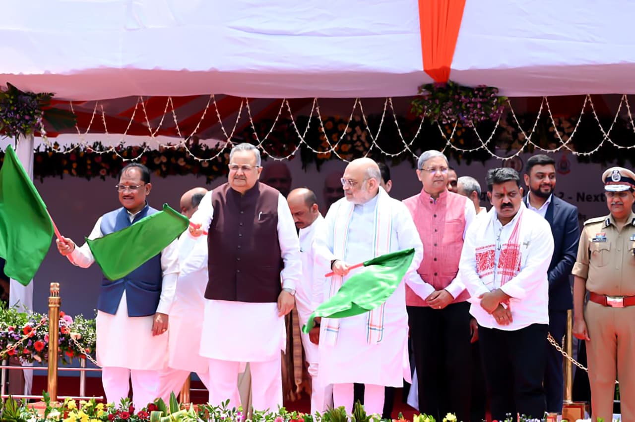 Home Minister Amit Shah flags off fleet of ‘state-of-the-art Dial 112’ emergency response vehicles
