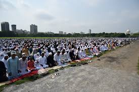 Eid prayers held at Brigade Parade Ground in Kolkata instead of traditional Red Road