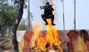 Indian Air Force holds Maroon Beret Parade for Garud commandos in Uttar Pradesh