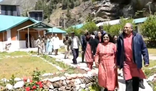 CEC Gyanesh Kumar inspects border polling booths in Harsil, Uttarakhand