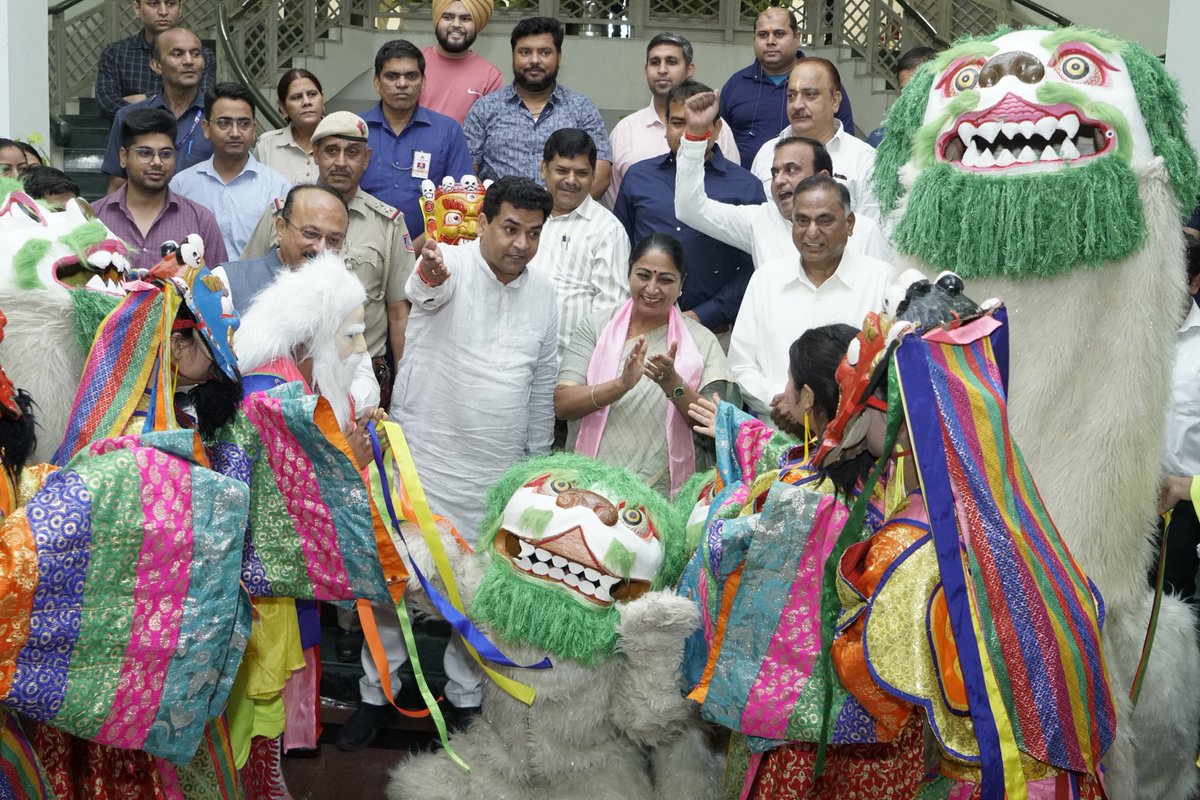 सिक्किम दिवस पर दिल्ली सचिवालय में सांस्कृतिक कार्यक्रम का आयोजन