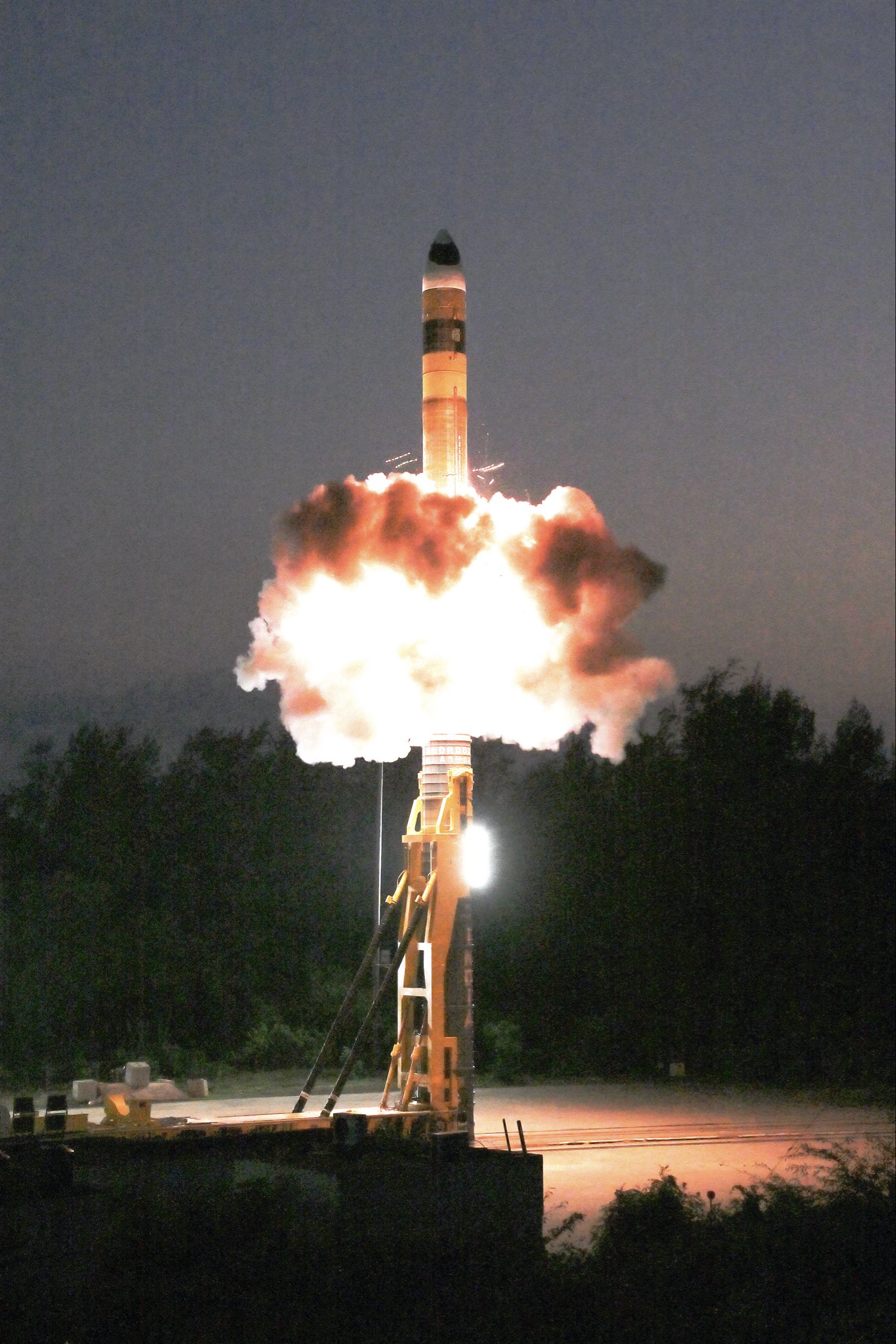 India conducts successful flight trial of advanced variant of Agni missile with MIRV system