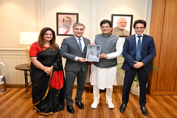 वाणिज्य और उद्योग मंत्री पीयूष गोयल ने लोरियल ग्रुप के प्रतिनिधिमंडल से की मुलाकात