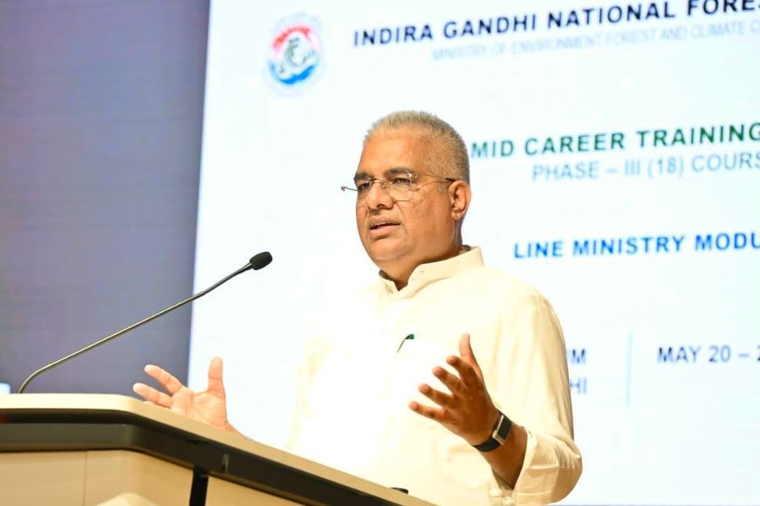 पर्यावरण मंत्री भूपेंद्र यादव ने कहा, हरित भारत से होकर गुजरता है विकसित भारत का मार्ग