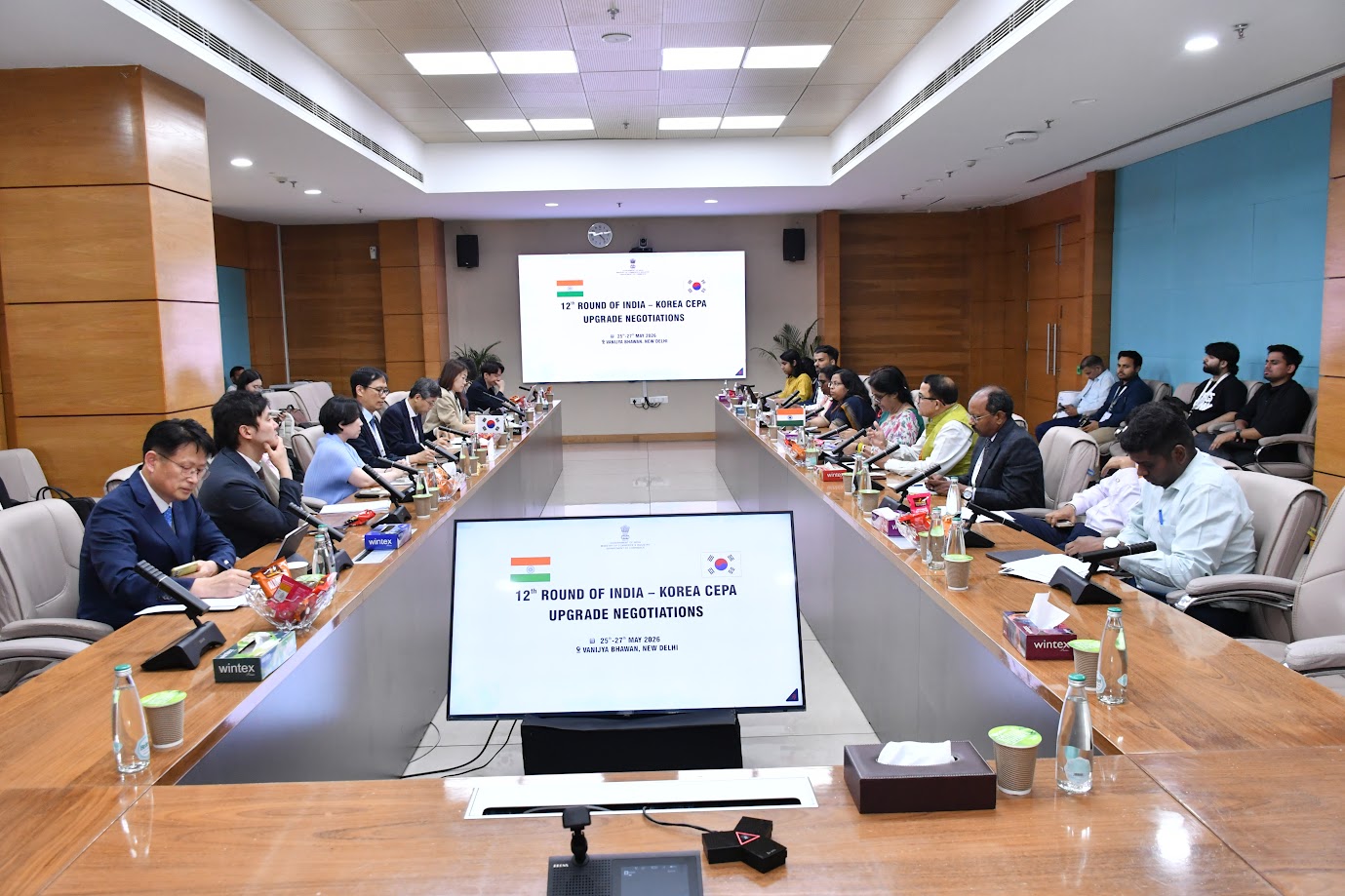 12th round of India-Korea CEPA upgrade negotiations concludes in New Delhi