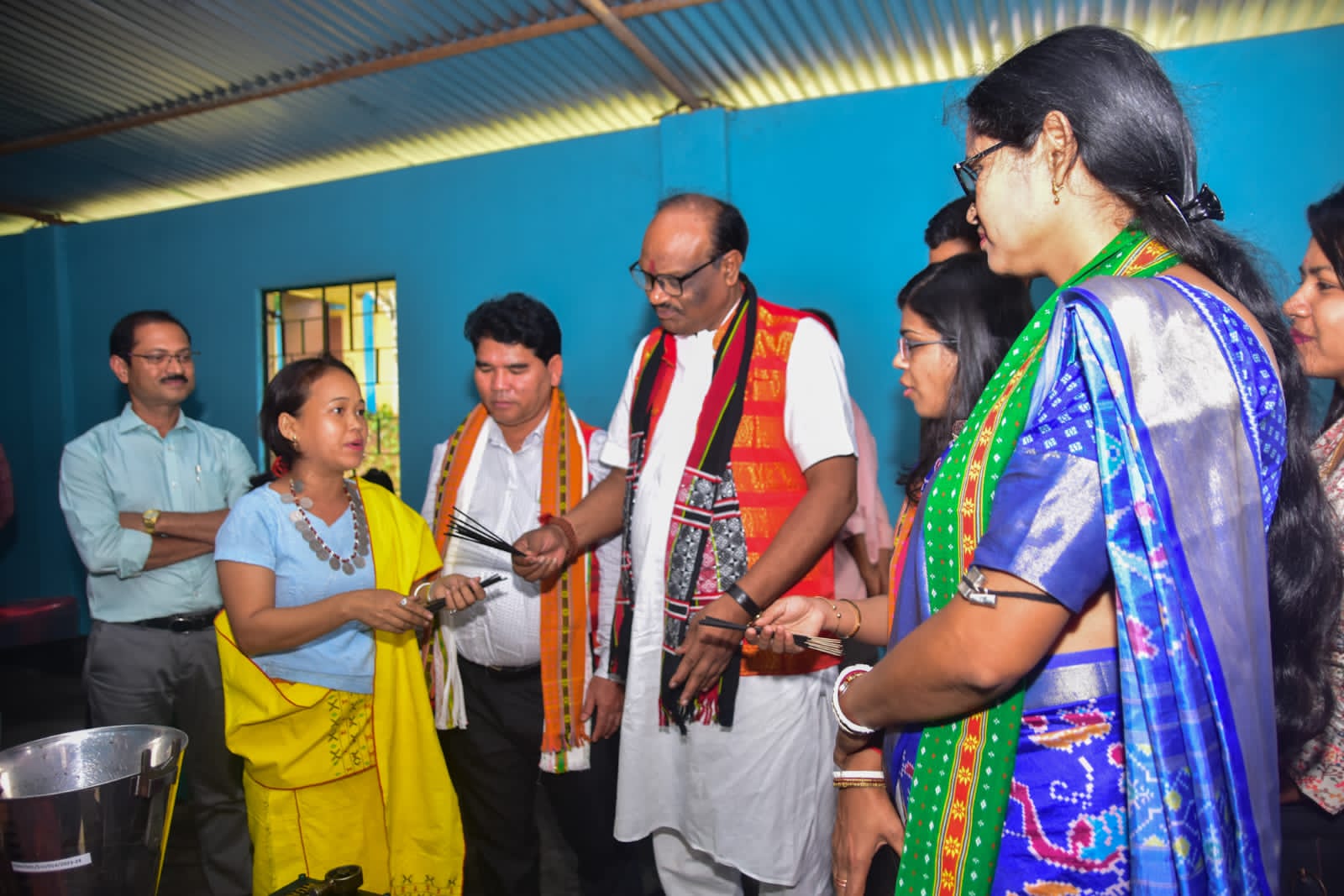 Union Minister Durga Das Uikey visits Kailashahar and Kumarghat subdivisions in Tripura