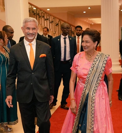 EAM Dr S Jaishankar meets PM of Trinidad and Tobago to strengthen bilateral cooperation