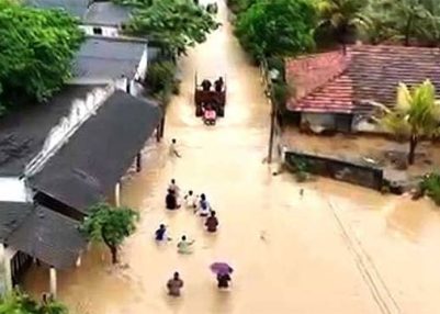 Nearly 80 thousand people affected by adverse weather conditions in Sri Lanka