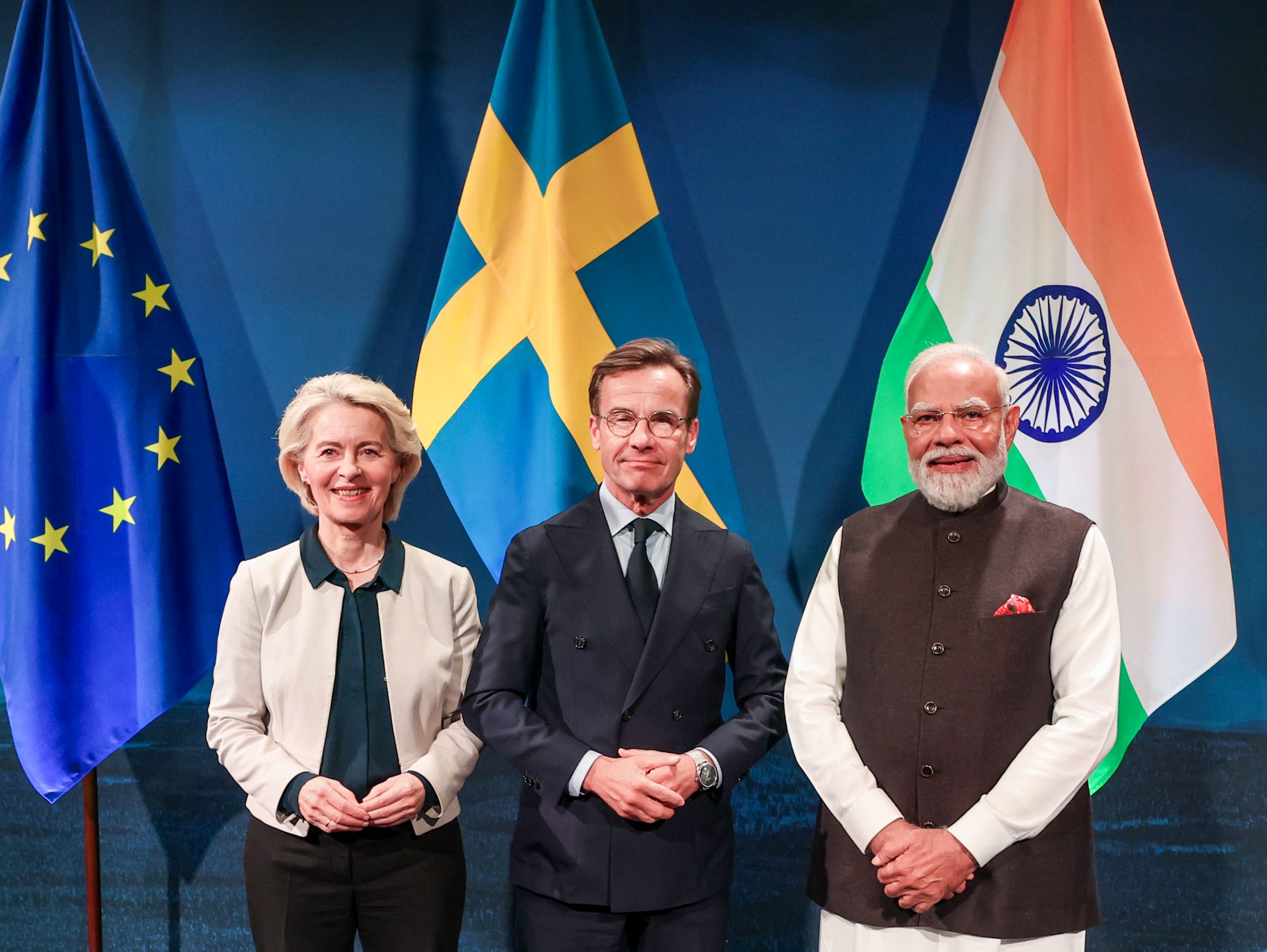 PM Modi says, his Sweden visit adds new momentum to bilateral relations as both countries agree to double trade in next 5 years