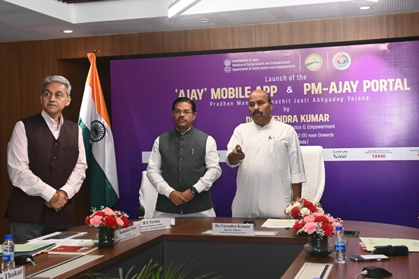 PM-AJAY Portal and AJAY Mobile App launched to strengthen implementation of SC welfare initiatives