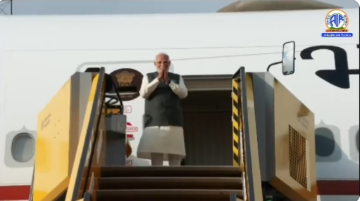 अपने बहु-राष्ट्रीय दौरे के तहत नॉर्वे के ओस्लो पहुँचे प्रधानमंत्री नरेंद्र मोदी