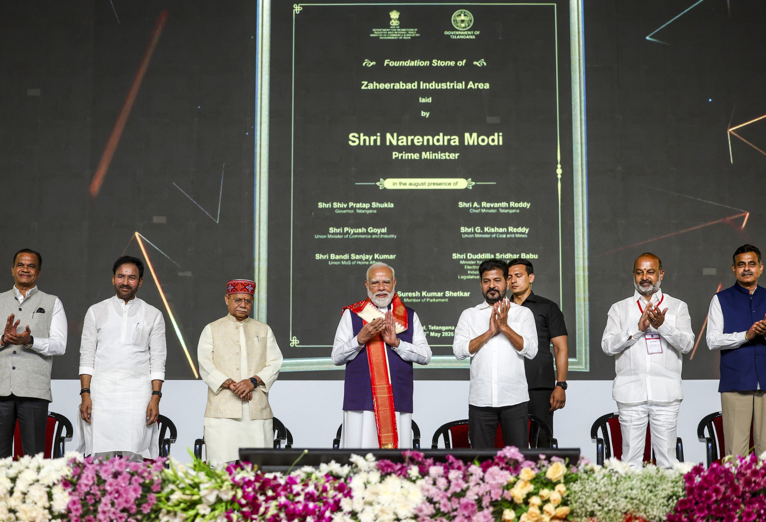 PM Modi inaugurates projects worth around ₹9,400 crore in Telangana
