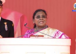 President Droupadi Murmu confers President’s Police Colour on Sikkim Police in Gangtok