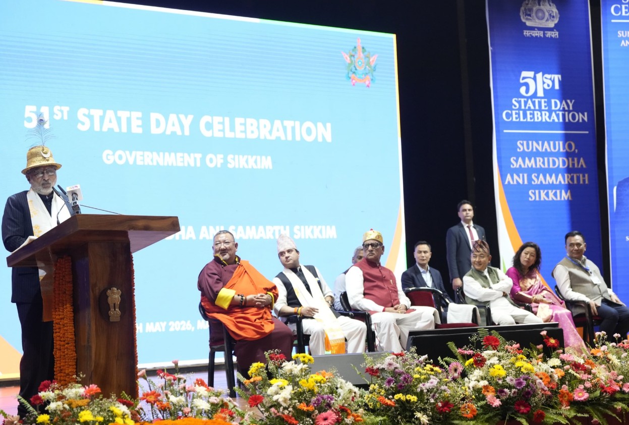 सिक्किम ने मनाया 51वां राज्य स्थापना दिवस, उपराष्ट्रपति रहे मुख्य अतिथि
