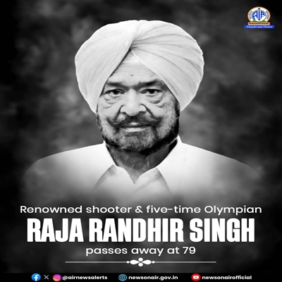 Five-time Olympian shooter Raja Randhir Singh passes away