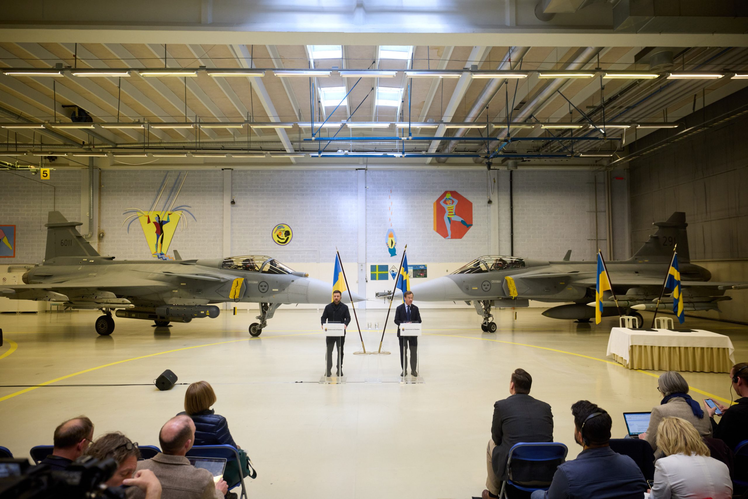 Ukraine and Sweden sign declaration aimed at deepening defence cooperation