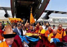 Indian Air Force airlifts sacred relics of Lord Buddha to Mongolia