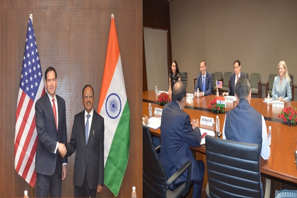 NSA Doval, US Secretary of State Rubio discuss defence, security, strategic technology cooperation