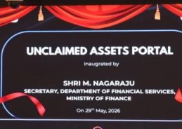 Government launches portal for search of unclaimed financial assets