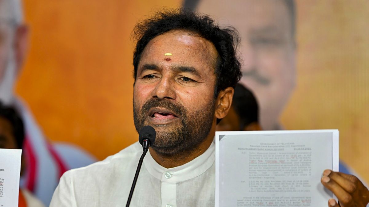 तेलंगाना में कांग्रेस सरकार धान की खरीद को लेकर किसानों को धोखा दे रही है-केंद्रीय मंत्री जी. किशन रेड्डी
