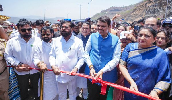Maharashtra CM Devendra Fadnavis inaugurates 13.3-km Missing Link on Mumbai-Pune Expressway