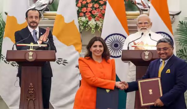 India and Cyprus agree to establish joint force for combating terrorism; Elevate bilateral ties to strategic partnership