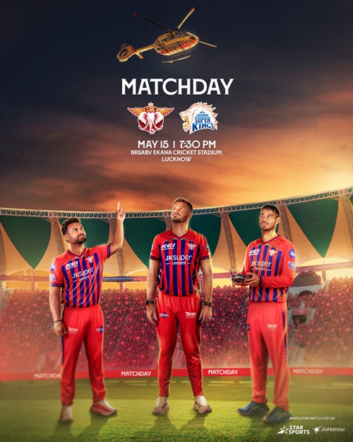 IPL 2026: Lucknow Super Giants to take on Chennai Super Kings today