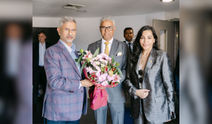 यूरोपीय संघ के विदेश मंत्रियों की अनौपचारिक बैठक में भाग लेने के लिए साइप्रस पहुंचे विदेश मंत्री डॉ. एस. जयशंकर