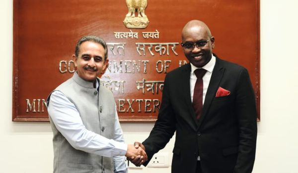Union MoS Kirti Vardhan Singh meets African Union delegation in New Delhi
