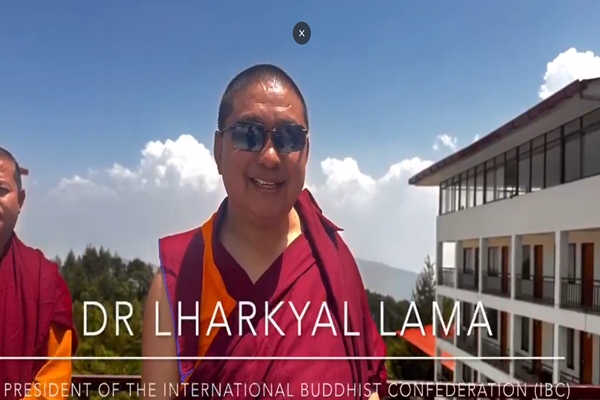 Nepal’s Dr Lharkyal Lama conferred with Myanmar’s prestigious “Mahasadhamma Jyotikadhaj” title