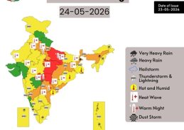 IMD forecasts severe heatwave conditions in some parts of India today