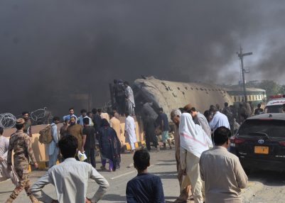 At least 24 people killed in blast near railway track in Quetta in Pakistan’s Balochistan