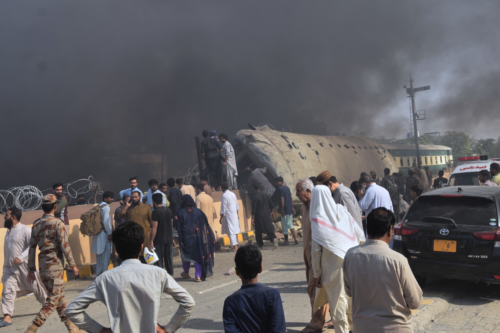 At least 24 people killed in blast near railway track in Quetta in Pakistan’s Balochistan