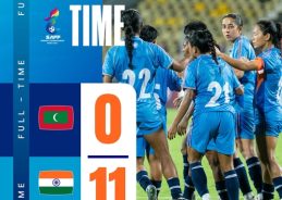 India thrash Maldives 11-nil in opening Group B match of SAFF Women’s Football Championship