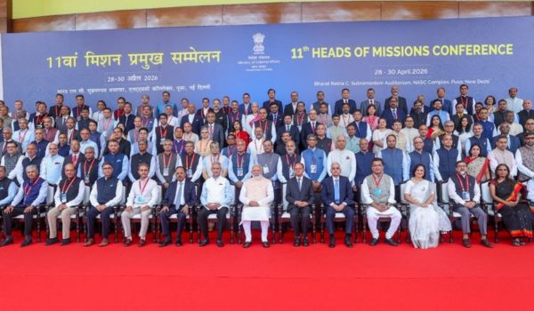 नई दिल्ली: प्रधानमंत्री नरेंद्र मोदी ने मिशन प्रमुखों के 11वें सम्मेलन को संबोधित किया