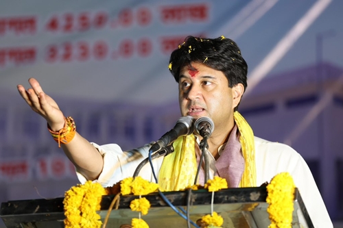 Union Minister Jyotiraditya Scindia to visit Guna, Madhya Pradesh, tomorrow