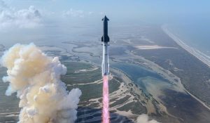 SpaceX launches more powerful Super Heavy-Starship rocket on test flight