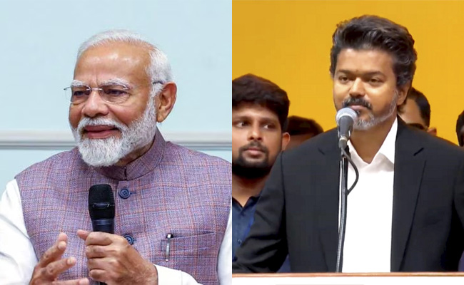 PM Modi congratulates C. Joseph Vijay on taking oath as Tamil Nadu Chief Minister