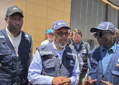 WHO Director-General Reaches Epicentre of Ebola Outbreak in Eastern Congo