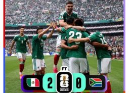 Hosts Mexico Begin World Cup Campaign with 2-0 Victory Over South Africa