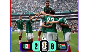 Hosts Mexico Begin World Cup Campaign with 2-0 Victory Over South Africa