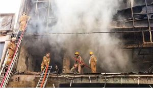 Lucknow fire incident: Police register case against six, arrest four; Four officials suspended