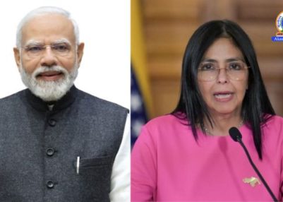 PM Modi to hold talks with Venezuela Acting President Delcy Rodríguez today