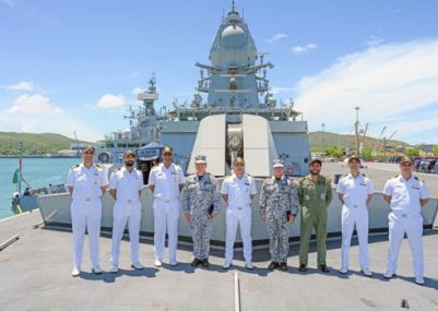 INS Udaygiri, Kavaratti and Shakti reach Thailand to strengthen maritime cooperation