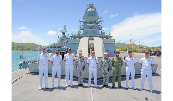 INS Udaygiri, Kavaratti and Shakti reach Thailand to strengthen maritime cooperation