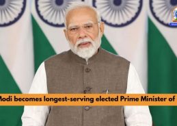 Prime Minister Narendra Modi becomes longest-serving elected Prime Minister of India