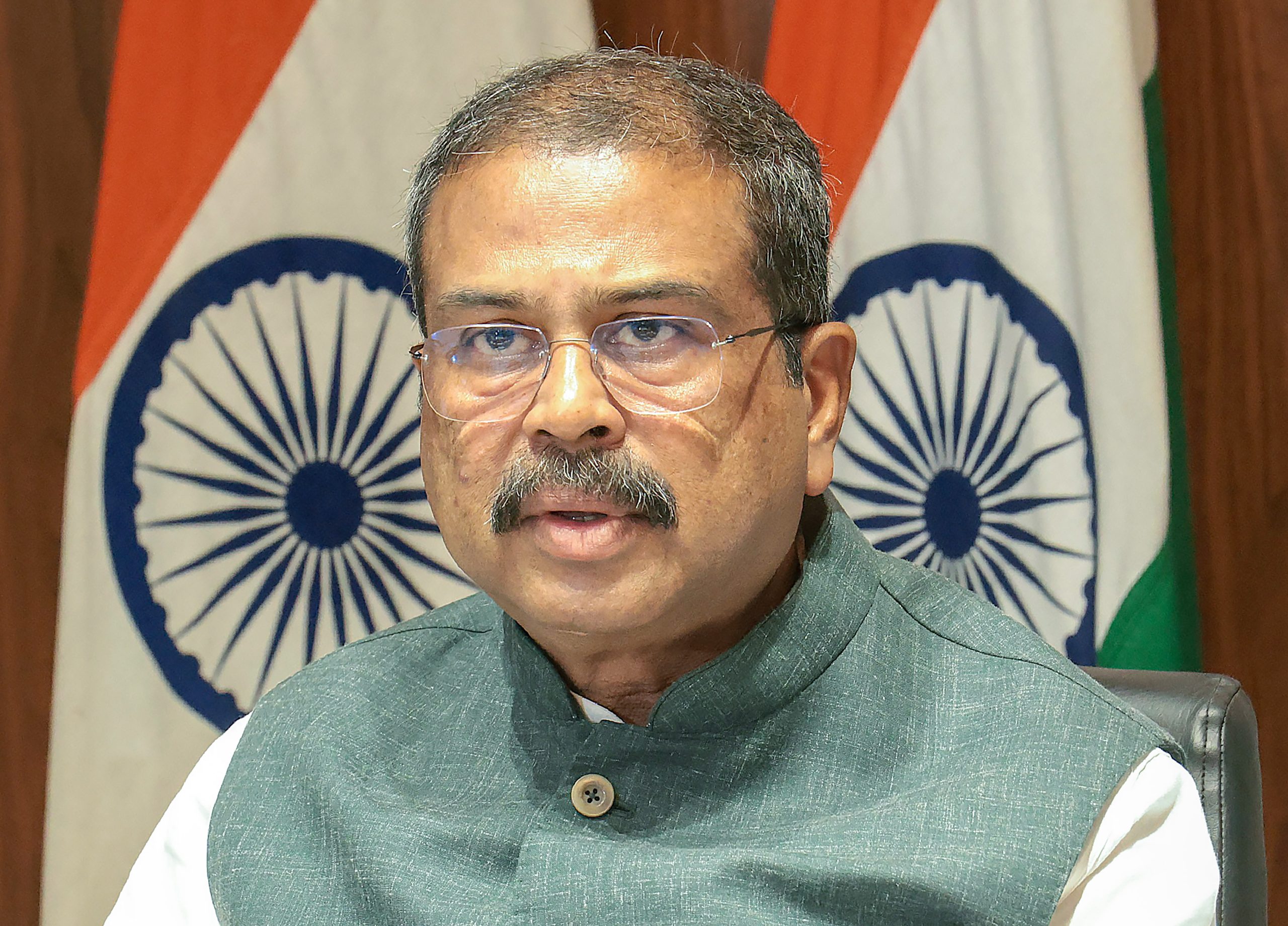 Education Minister Dharmendra Pradhan Reviews Preparations for Re-NEET Exam at NTA Headquarters